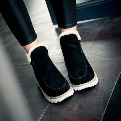 Wrenpine | Women's Faux Fur Warm Snow Platform Ankle Boot