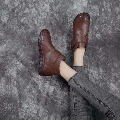 Delwyn | Women's Faux Fur Lined Leather Ankle Boot