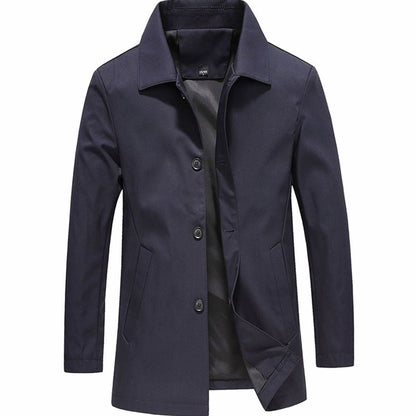 Alistair | Men's Classic Button-Up Tailored Smart Casual Lightweight Jacket