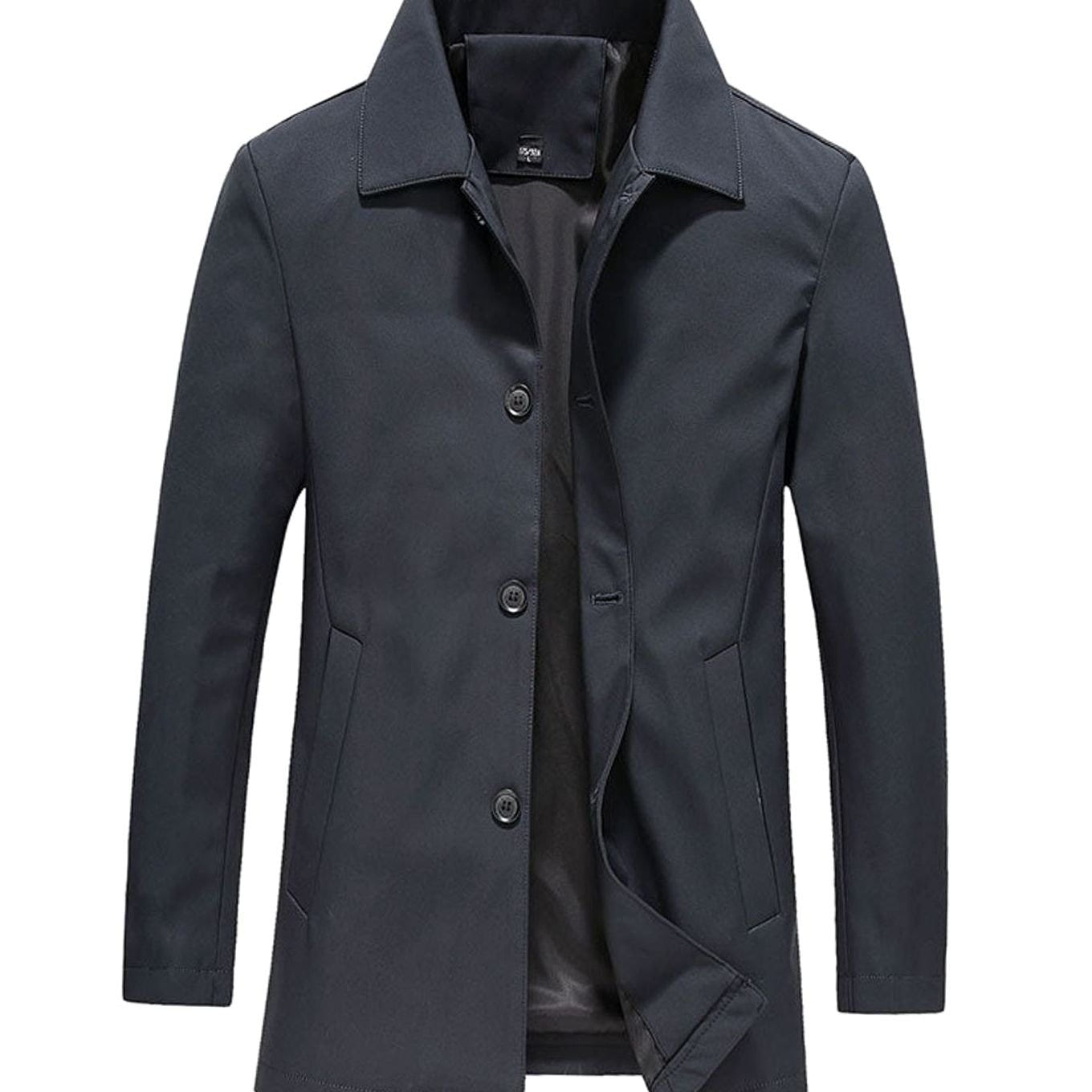 Alistair | Men's Classic Button-Up Tailored Smart Casual Lightweight Jacket
