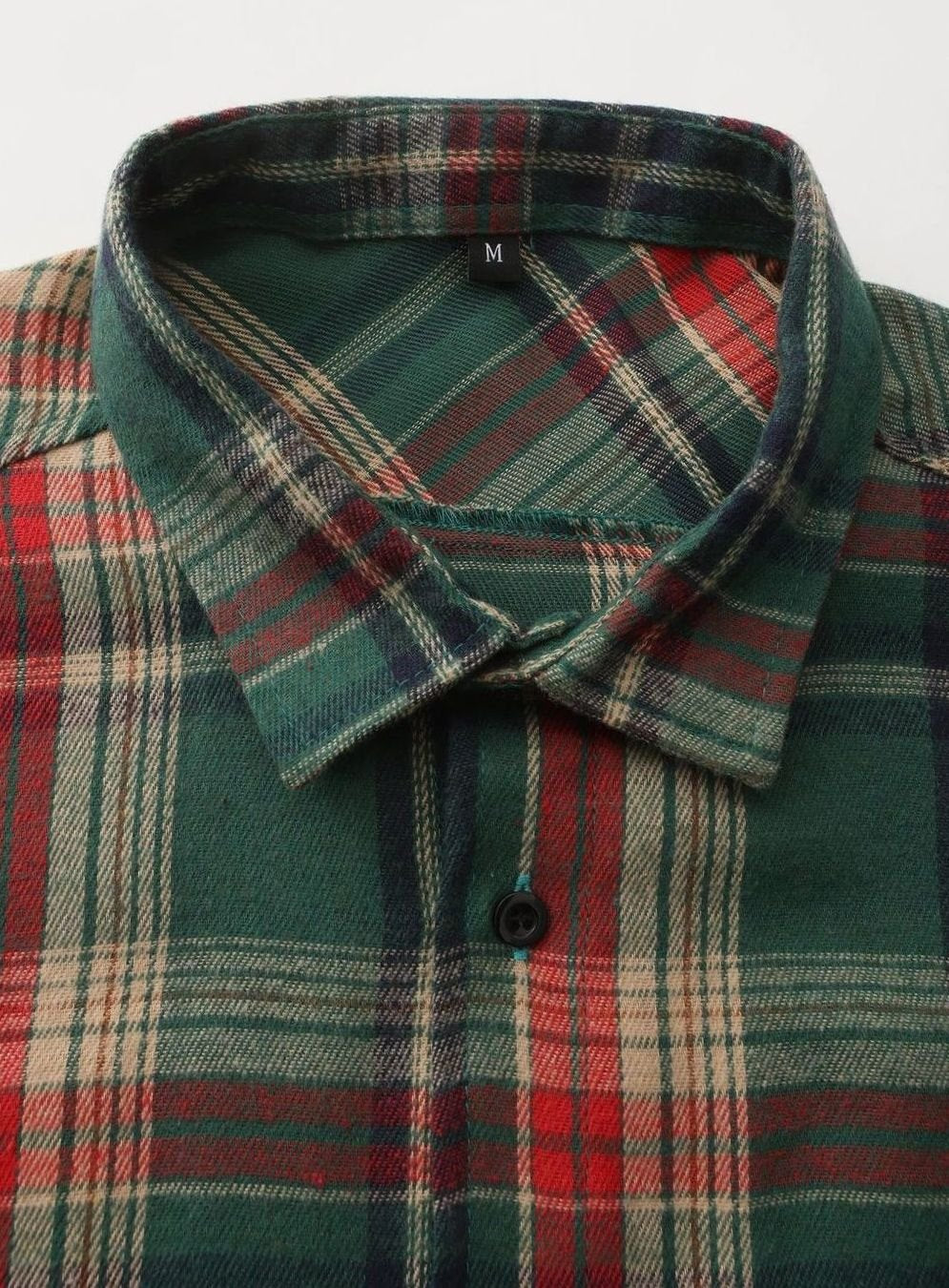 Flint | Men's Plaid Flannel Long-Sleeve Button-Up Shirt