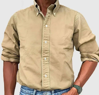 Emerson | Men's Relaxed Fit Long Sleeve Button-Up Shirt