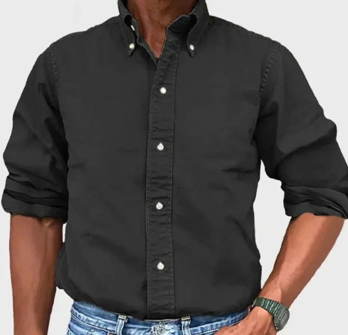 Emerson | Men's Relaxed Fit Long Sleeve Button-Up Shirt