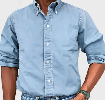 Emerson | Men's Relaxed Fit Long Sleeve Button-Up Shirt
