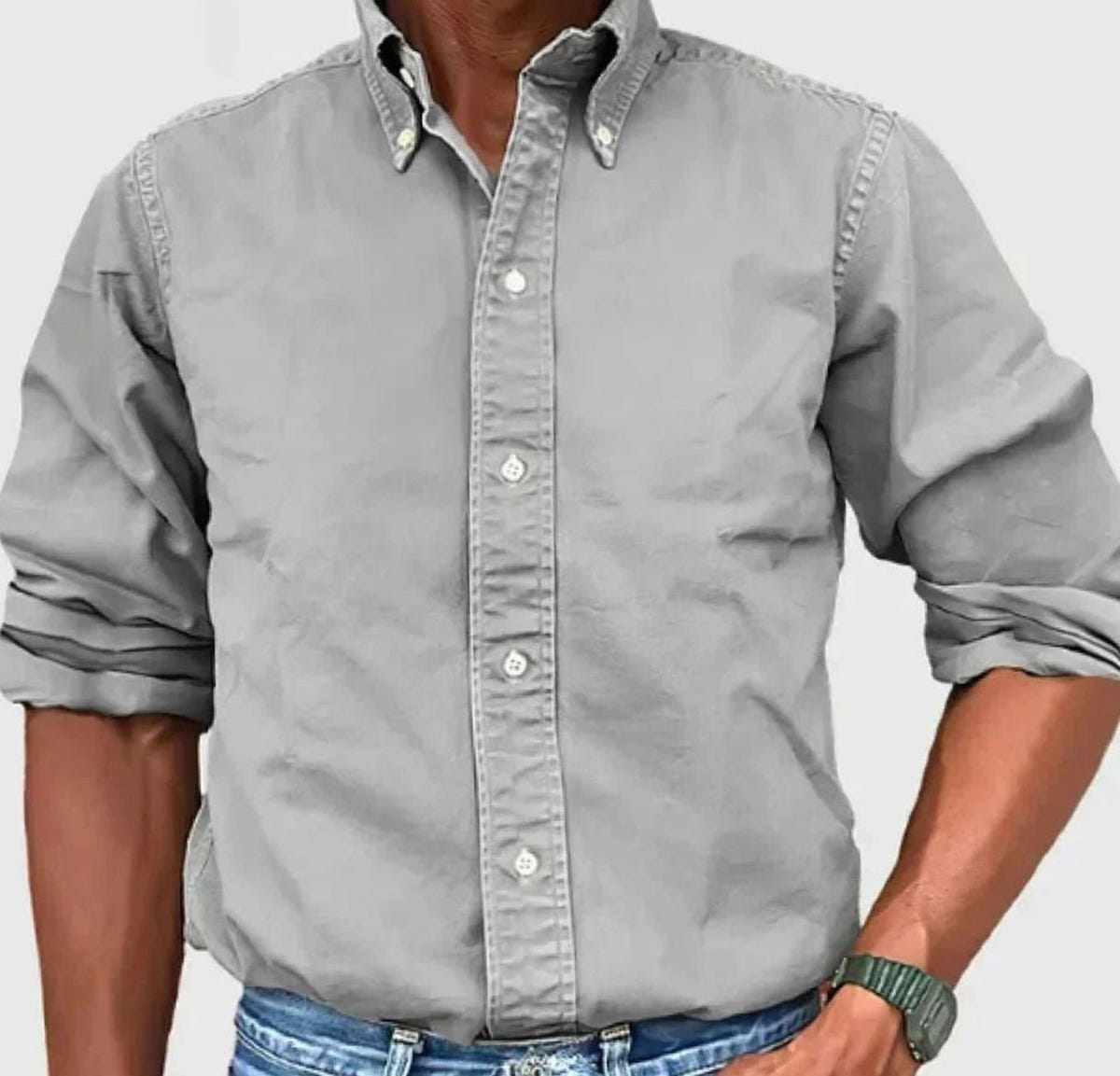 Emerson | Men's Relaxed Fit Long Sleeve Button-Up Shirt