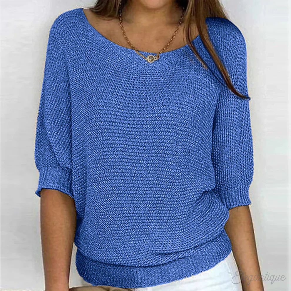 Marlise | Women's Relaxed Knit Batwing Sweater