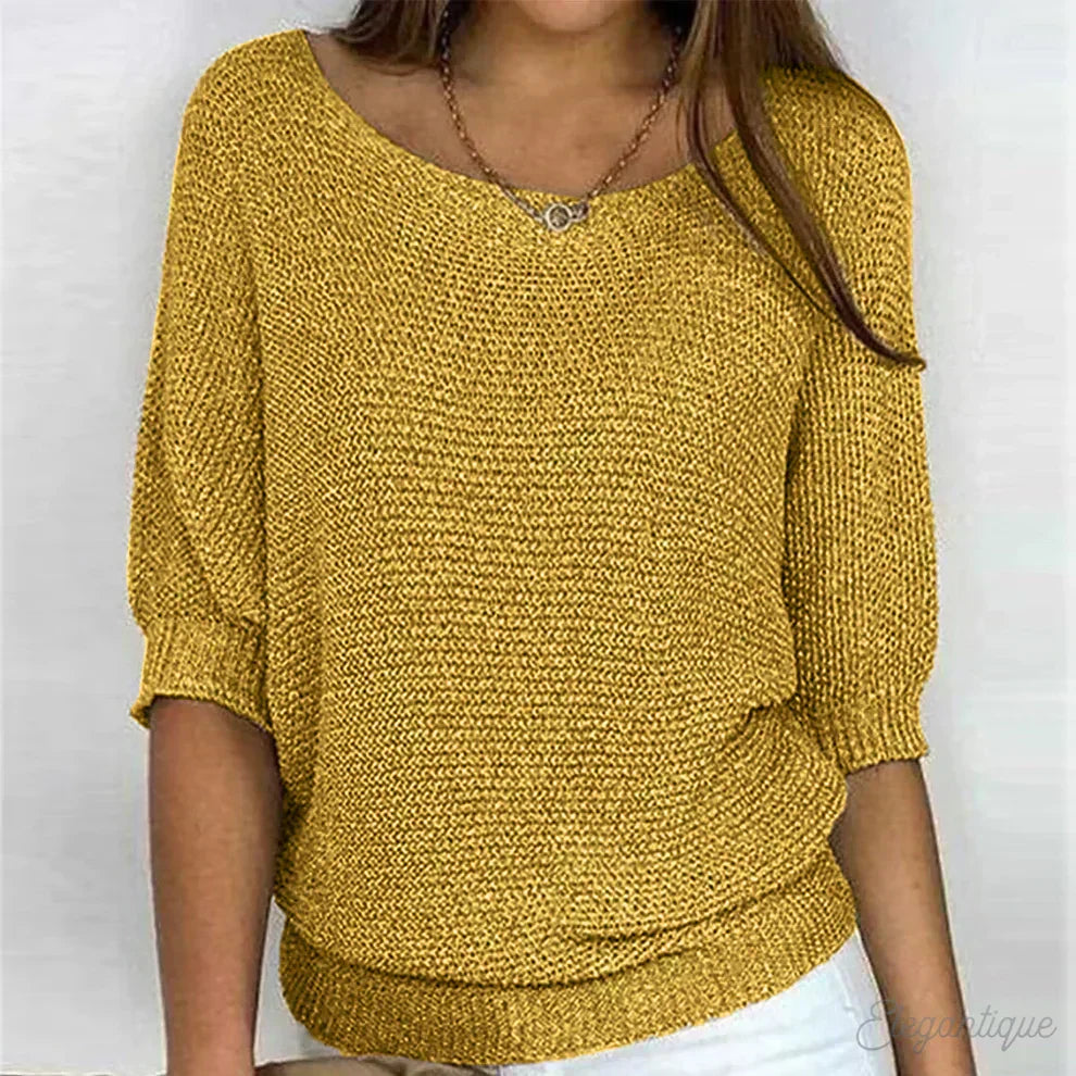 Marlise | Women's Relaxed Knit Batwing Sweater