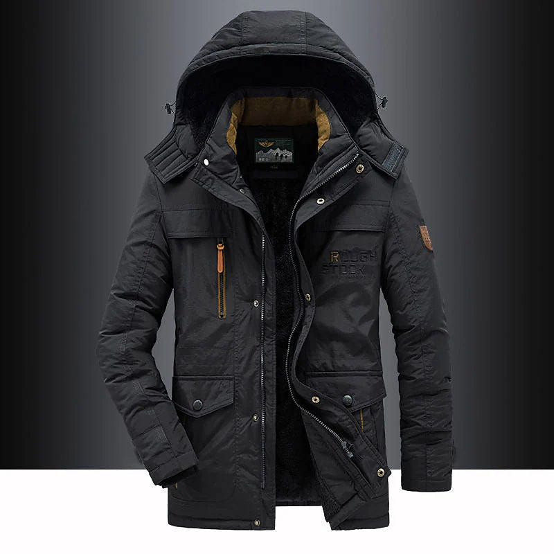 Balthazar | Men's Insulated Hooded Fleece-Lined Winter Parka Jacket