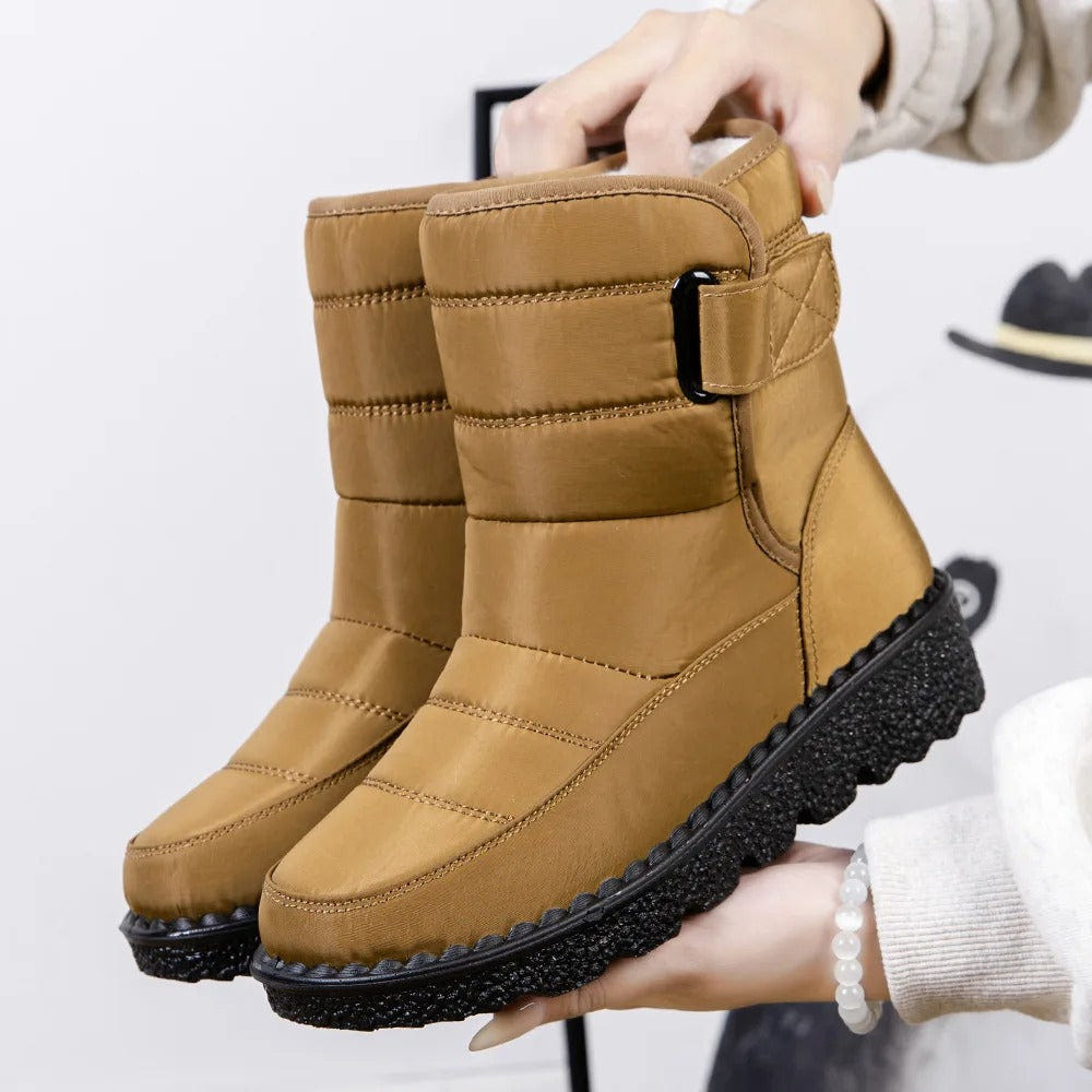 Marlowyx | Women's Waterproof Slip On Snow Boot