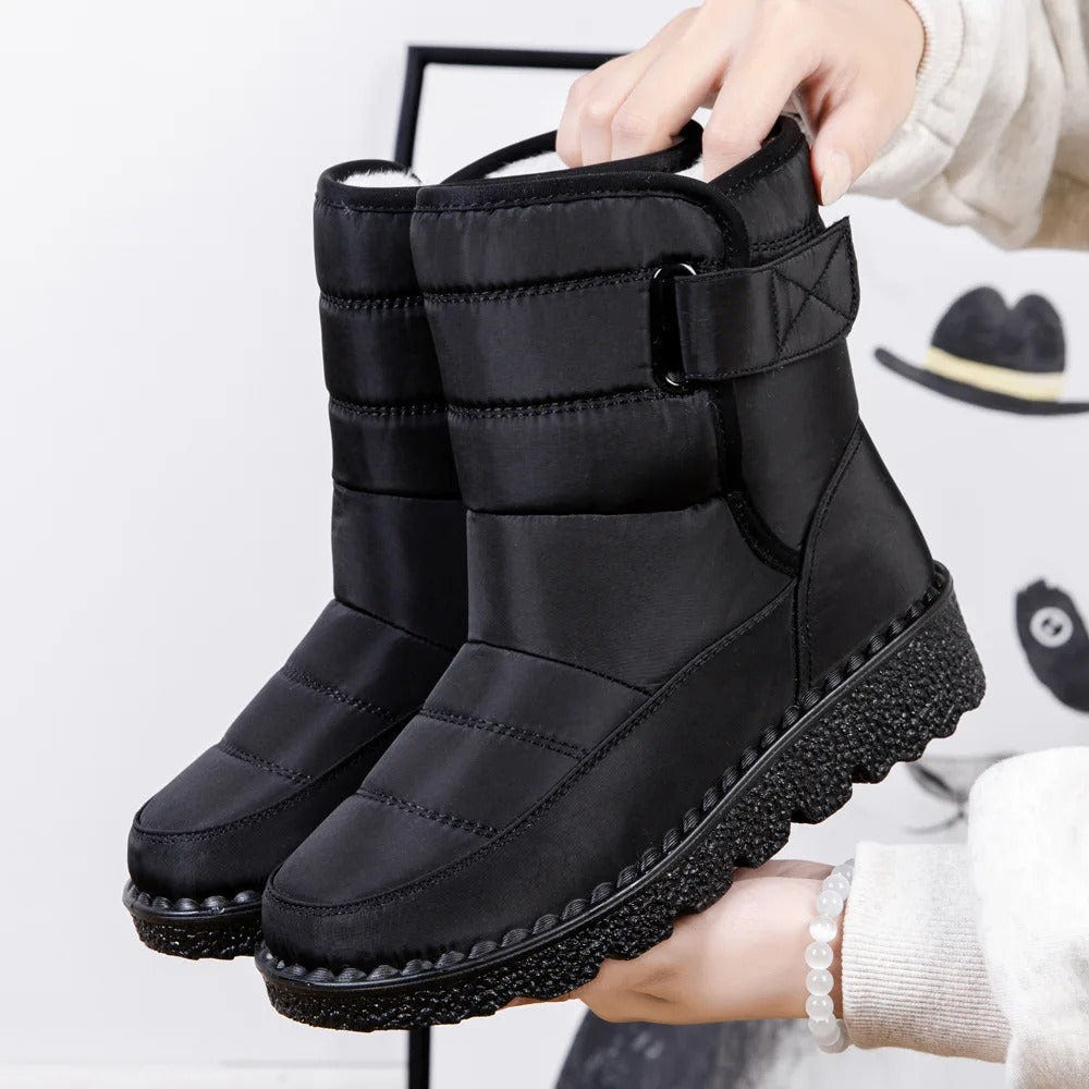 Marlowyx | Women's Waterproof Slip On Snow Boot