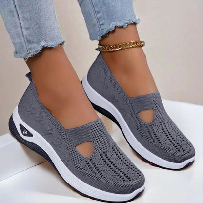 Marlow | Women's Knit Slip-On Cutout Comfort Sneaker