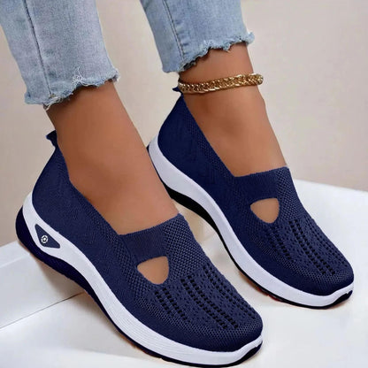 Marlow | Women's Knit Slip-On Cutout Comfort Sneaker