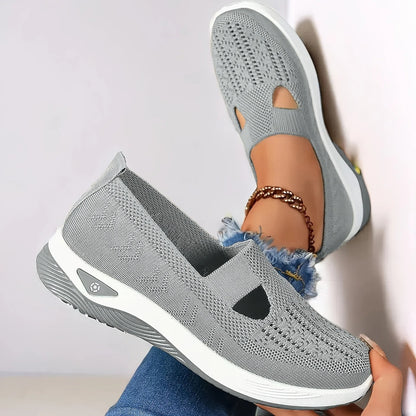 Marlow | Women's Knit Slip-On Cutout Comfort Sneaker