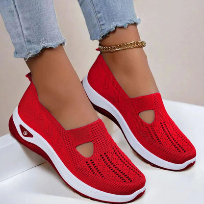 Marlow | Women's Knit Slip-On Cutout Comfort Sneaker