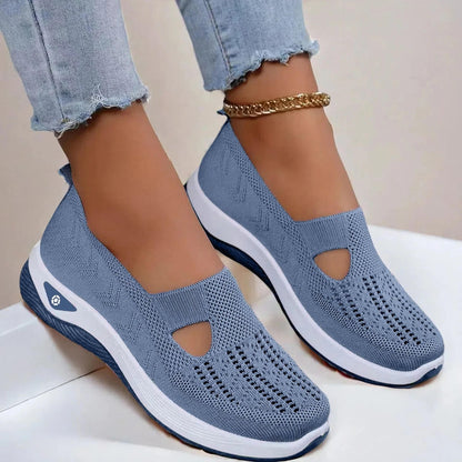 Marlow | Women's Knit Slip-On Cutout Comfort Sneaker