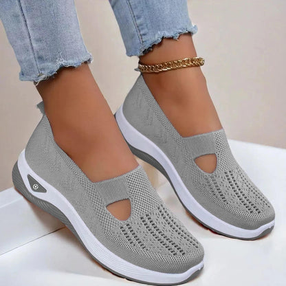 Marlow | Women's Knit Slip-On Cutout Comfort Sneaker