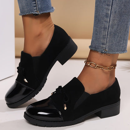 Delphora | Women's Elegant Slip-On Comfort Bow Loafer