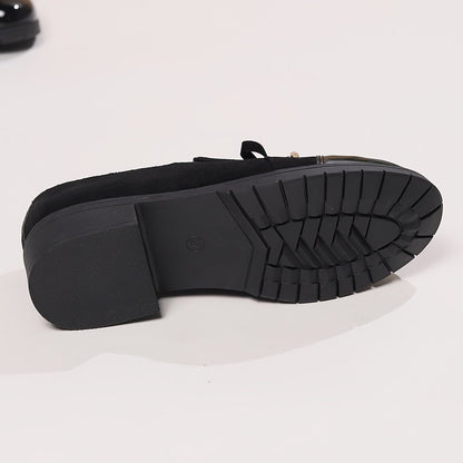 Delphora | Women's Elegant Slip-On Comfort Bow Loafer