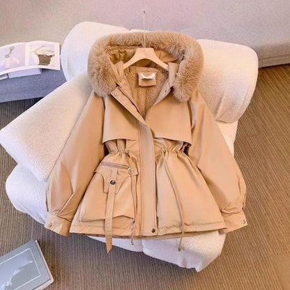 Rosalind | Women's Faux Fur Hooded Fleece-Lined Winter Coat