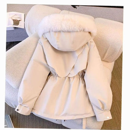 Rosalind | Women's Faux Fur Hooded Fleece-Lined Winter Coat
