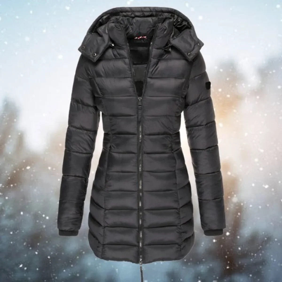 Solstice | Women's Long Hooded Quilted Insulated Puffer Jacket