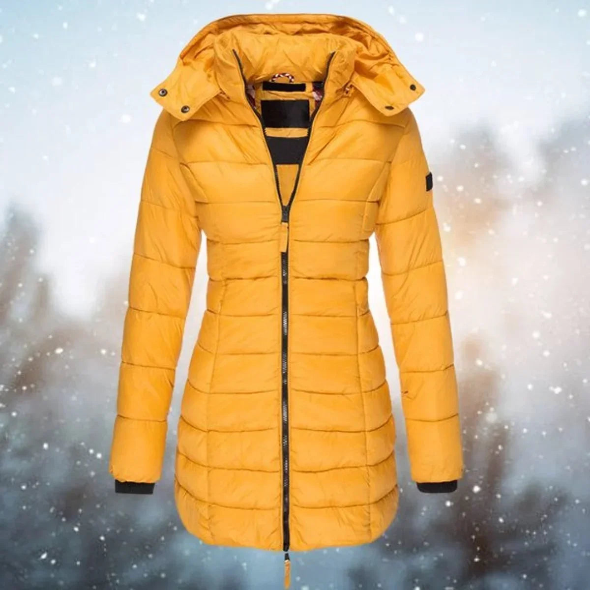 Solstice | Women's Long Hooded Quilted Insulated Puffer Jacket