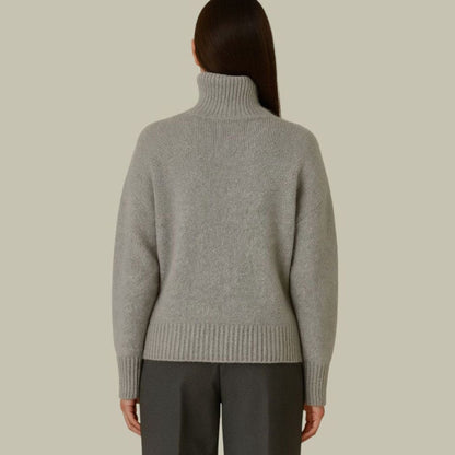 Ferelith | Women's Relaxed-Fit Merino Wool Turtleneck Sweater