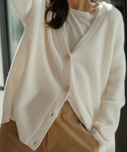 Bexara | Women's Relaxed-Fit V-Neck Button-Front Cardigan Sweater
