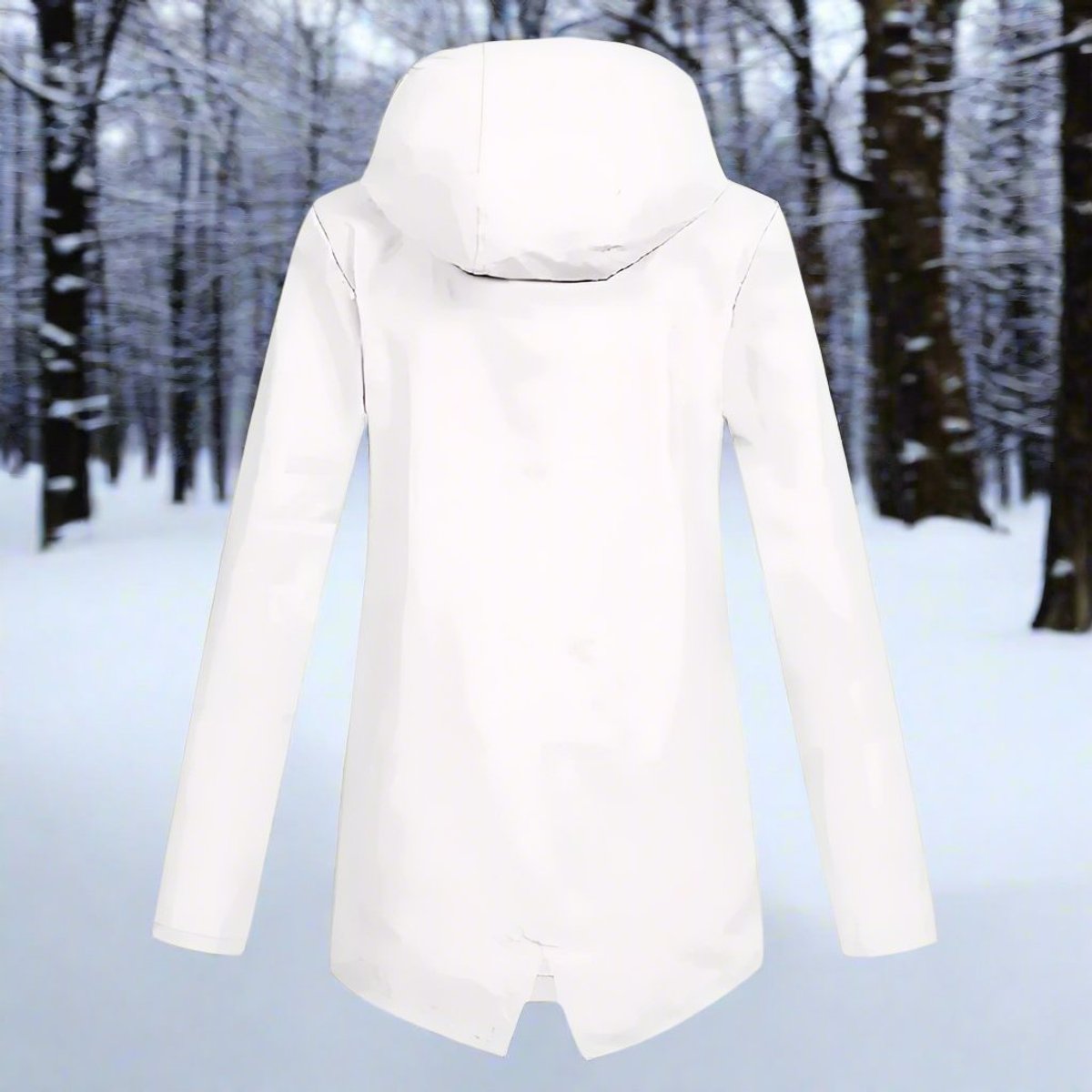 Marisole | Women's Waterproof Hooded Longline Rain Jacket