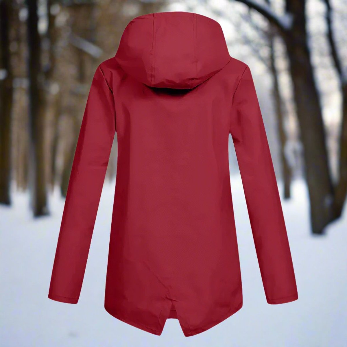 Marisole | Women's Waterproof Hooded Longline Rain Jacket