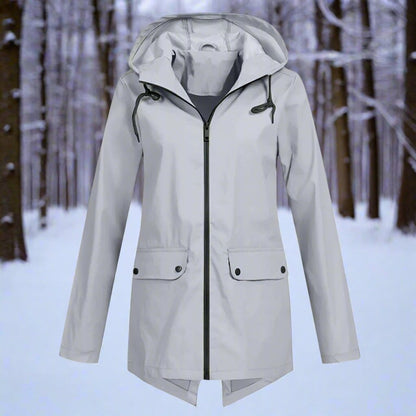 Marisole | Women's Waterproof Hooded Longline Rain Jacket