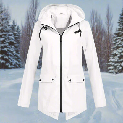 Marisole | Women's Waterproof Hooded Longline Rain Jacket