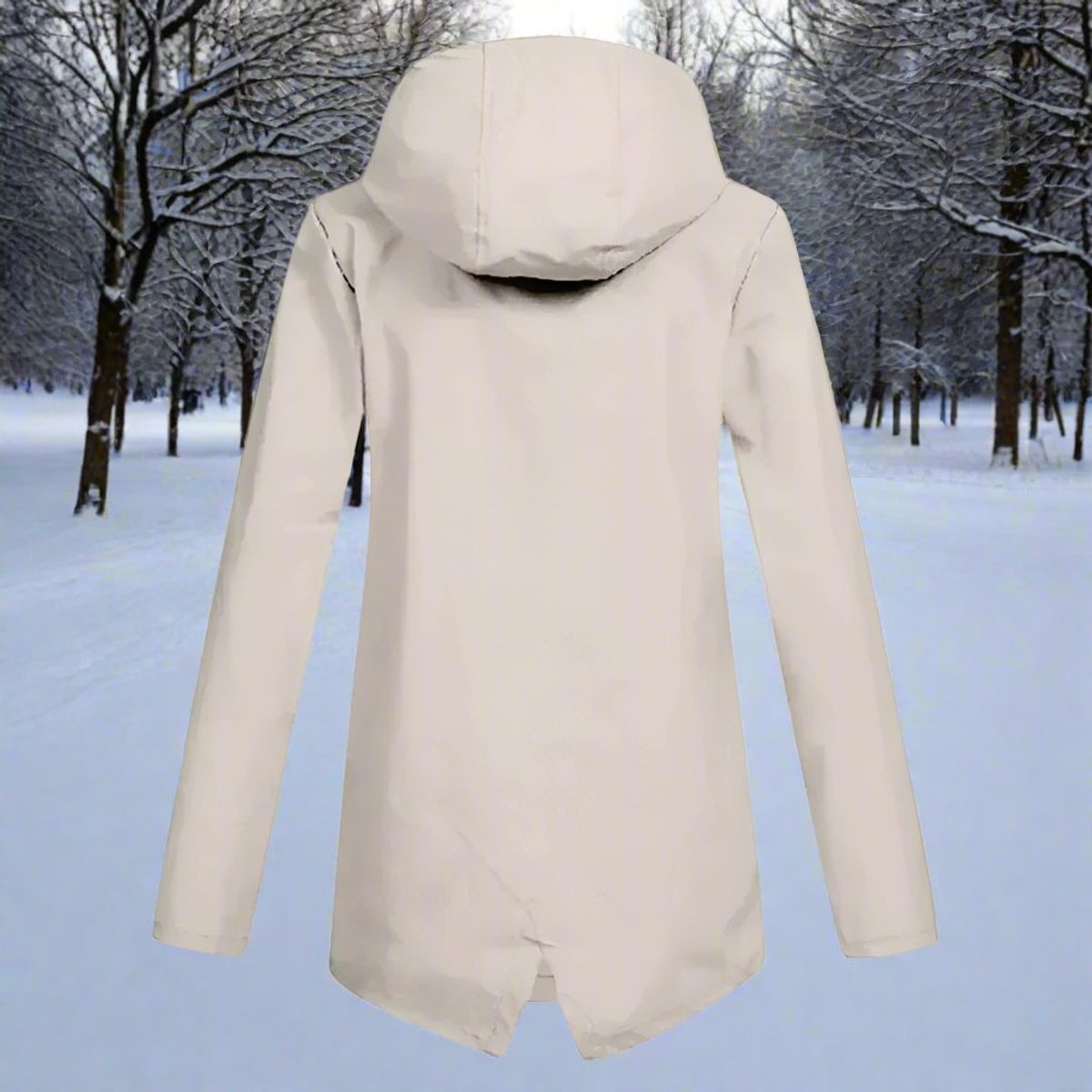Marisole | Women's Waterproof Hooded Longline Rain Jacket