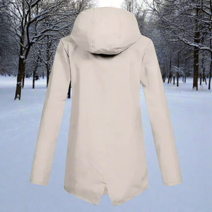 Marisole | Women's Waterproof Hooded Longline Rain Jacket