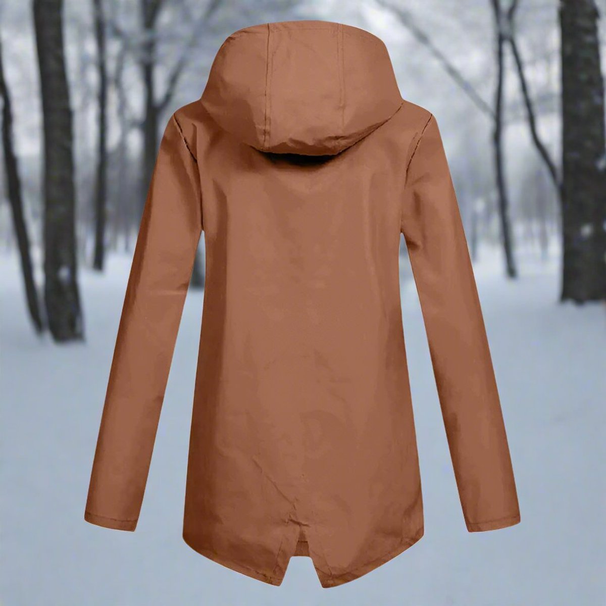 Marisole | Women's Waterproof Hooded Longline Rain Jacket