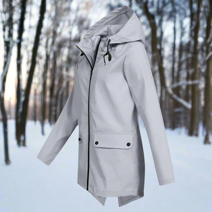 Marisole | Women's Waterproof Hooded Longline Rain Jacket