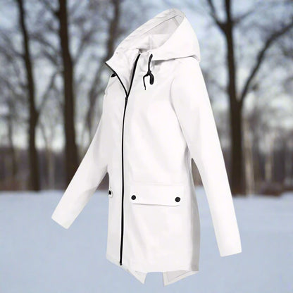 Marisole | Women's Waterproof Hooded Longline Rain Jacket