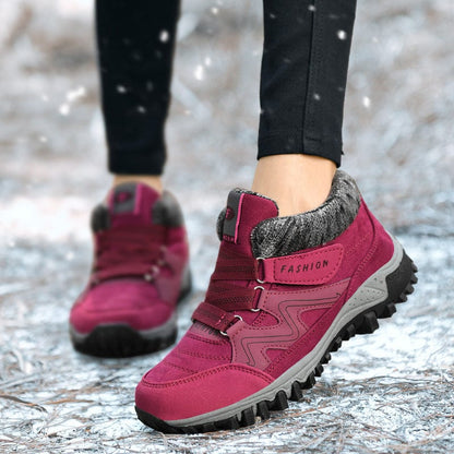 Marlowyx | Women's Fur Trim Winter Ankle Boot
