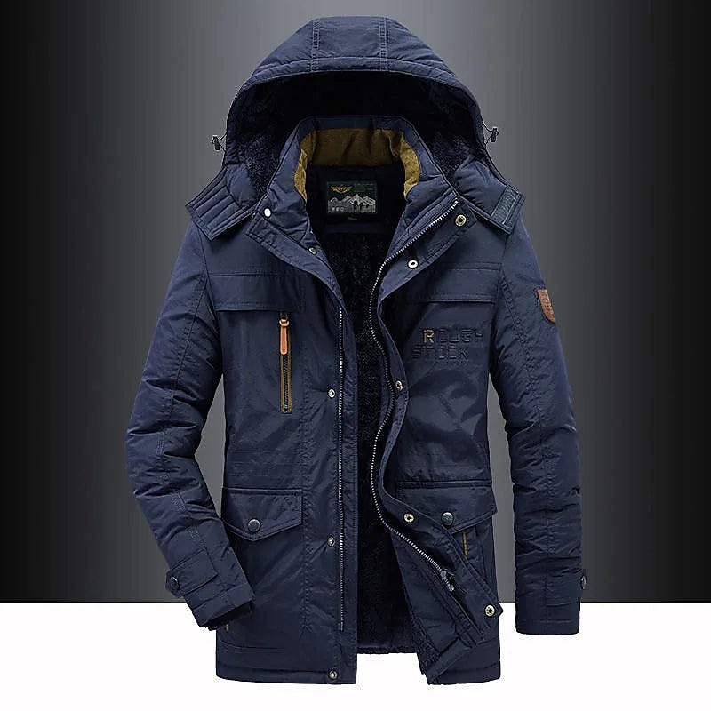 Balthazar | Men's Insulated Hooded Fleece-Lined Winter Parka Jacket